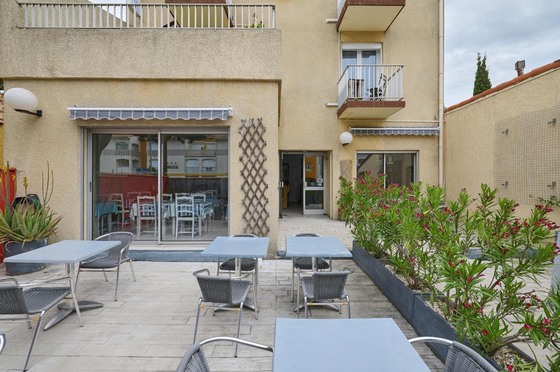 Hotel Les Mimosas Argeles-sur-Mer Exterior photo